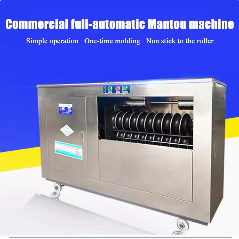 

Sell Industrial Automatic Steaming Bread Head Forming Machine Commercial Stainless Steel Steamed Bread Making Machine 220V