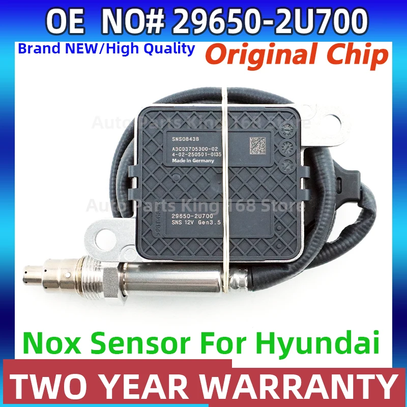 

29650-2U700 SNS0843B Nitrogen Oxygen NOx Sensor for HYUNDAI KIA SELTOS 2019- 296502U700 29650 2U700