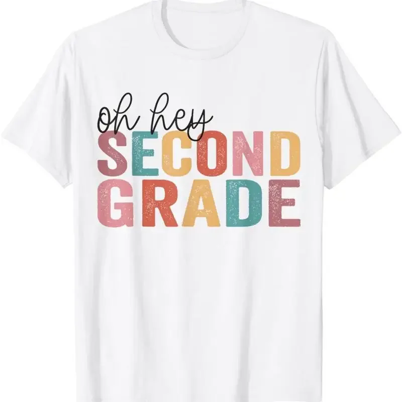 Oh Hey Second Grade Back To School Students Teachers T Shirt