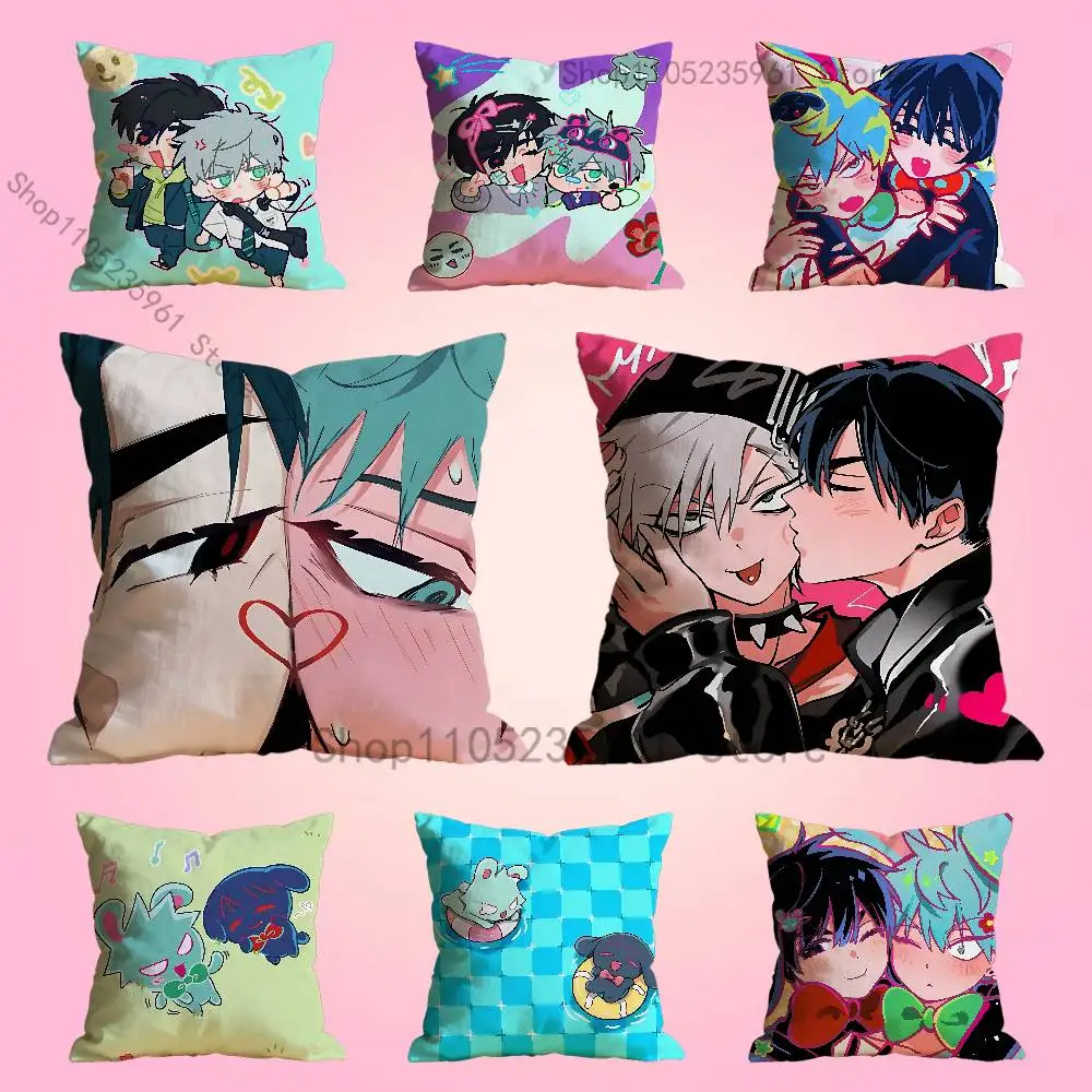 

Ivan Till IvanTill Various Sizes Square Pillow Case For Car Home Bedchamber Decor Custom Valentine gift