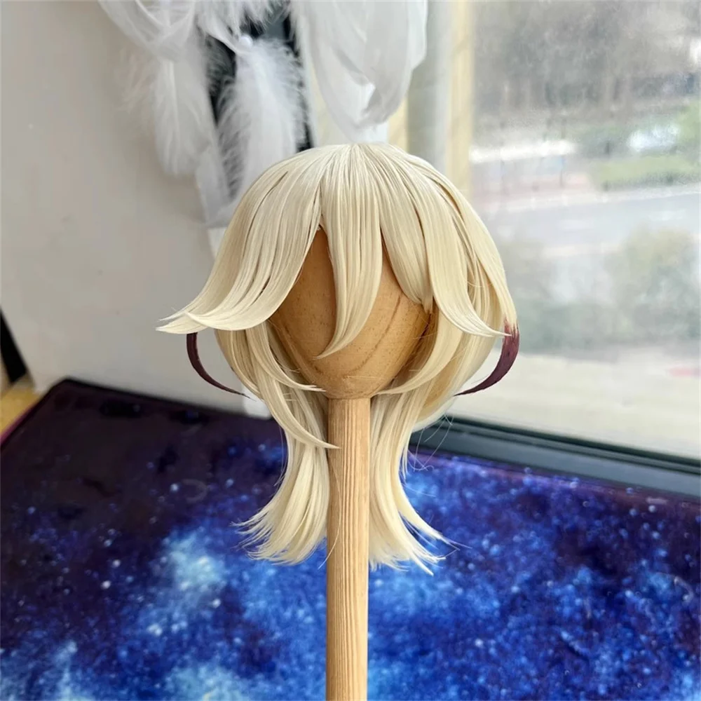 Game Genshin Impact Alhaitham Kaveh Rol Cos Handgemaakte Haar 1/3 1/4 1/6 BJD Haar Pruik Cosplay KN Gift