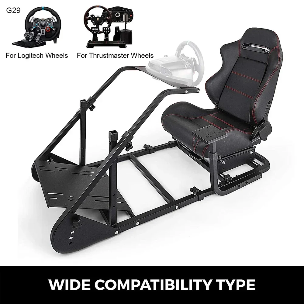'Charmount Manufacture OEM ODM Racing Seat Gaming Wheel Stand Simulator Cockpit Steering Gaming-Cockpit