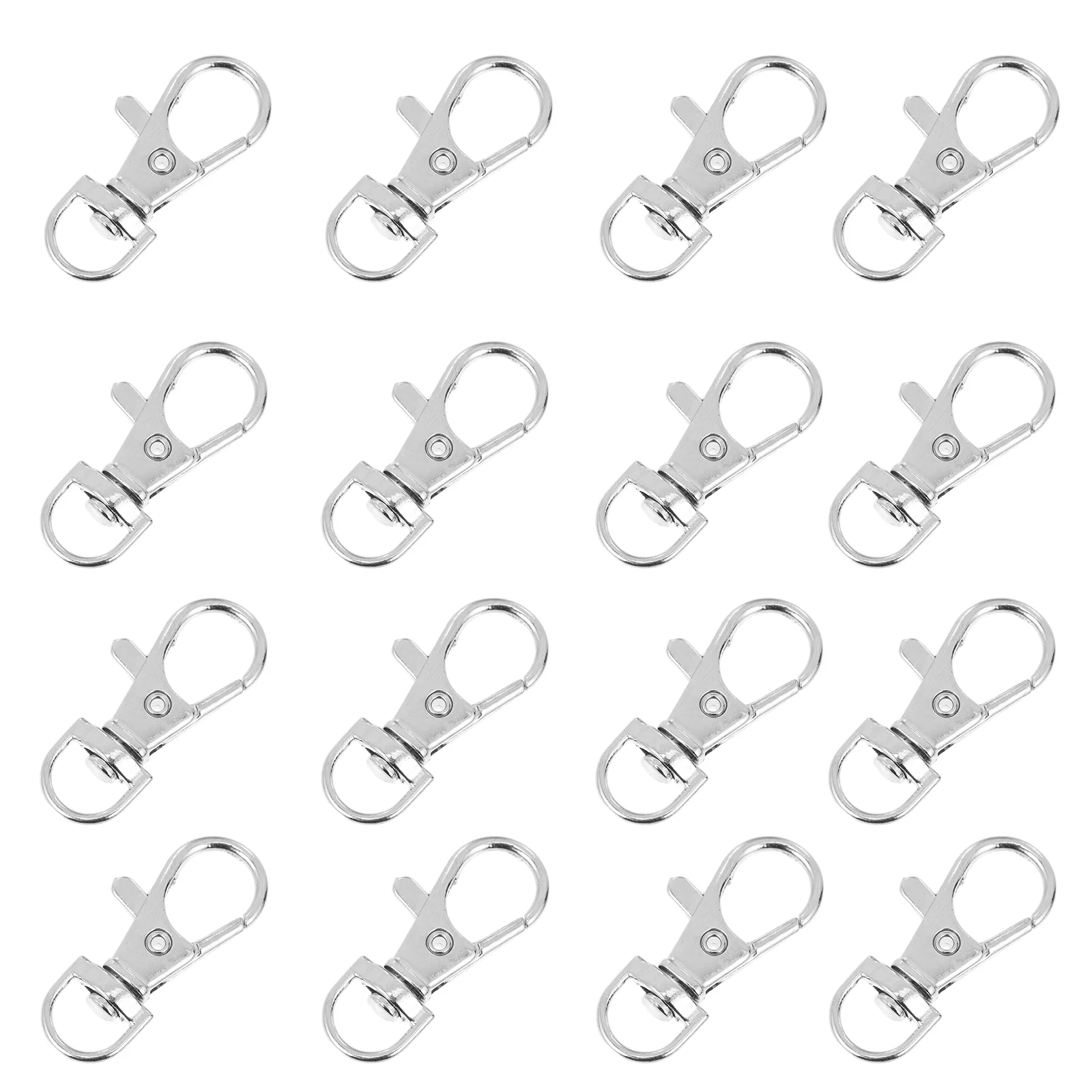 20 Pcs Parrot Cage Lock Anti-escape Buckle Bird Accessories Birdcage Pet Door Buckles Metal Hook Clips Safety Locks