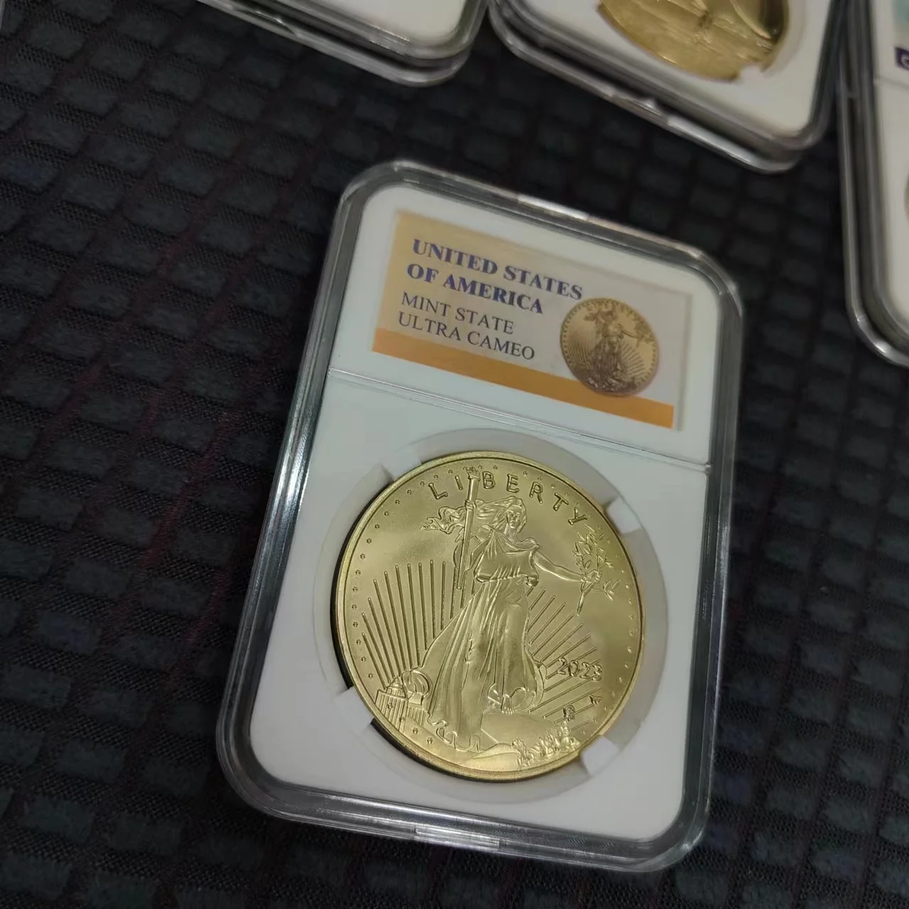 Moneda de águila Liberty de EE. UU., Dólar Morgan, moneda de oro coleccionable, monedas de decoración del hogar, el más nuevo, 2023