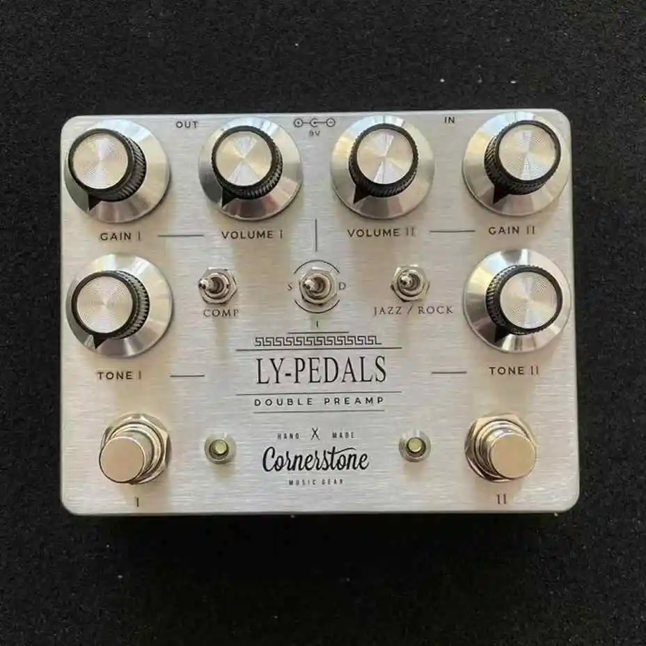 LY-ROCK GLADIO Guitar Effect Pedal Distortion Overdrive Dual