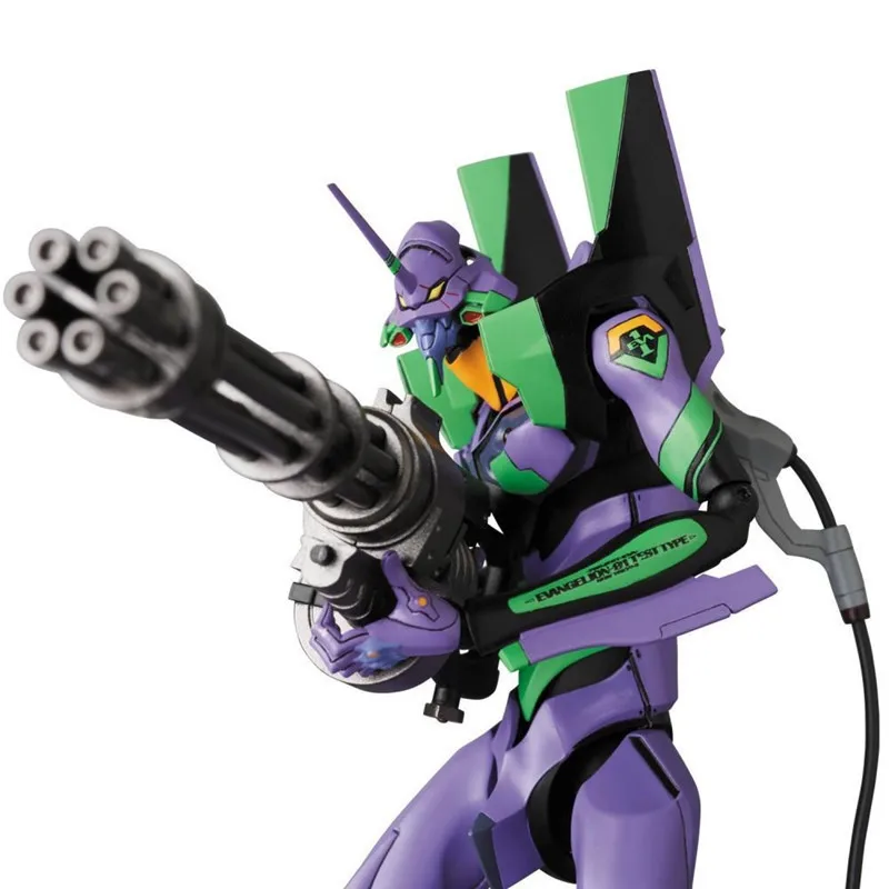 Anime EVA Maf080 EVANGELION-01 Joint mobility Action Figures PVC Model Statue Toys doll Desk Decor Collection Gifts 19cm