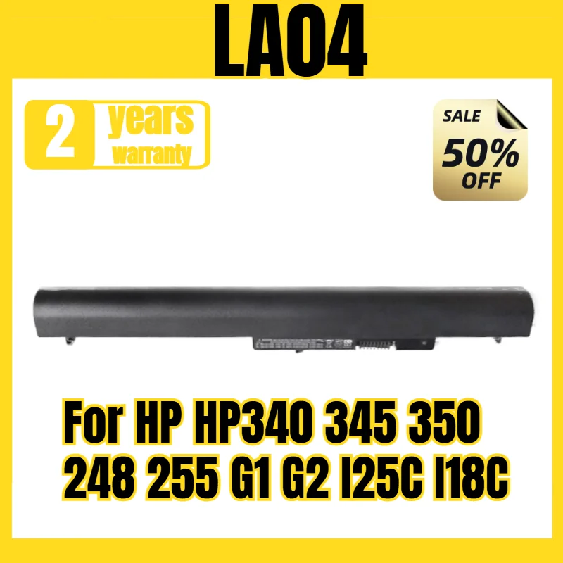 

Аккумулятор для ноутбука LA04 для HP HP340 345 350 248 255 G1 G2 I25C I18C, новый, большой емкости