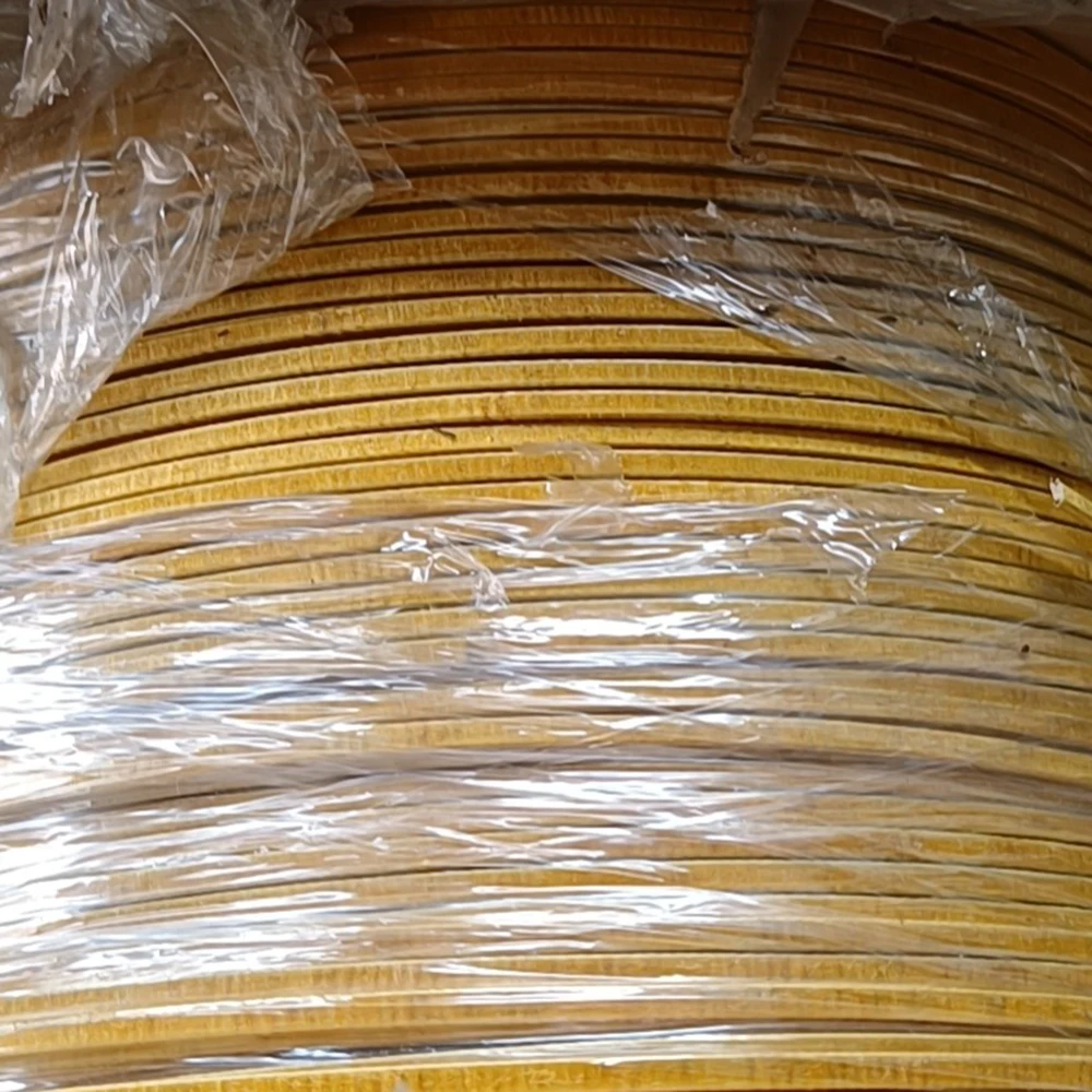 1kg Double Glass Copper Yarn Covered Wire Silk Covered Wire Flat Copper Wire for Electric Welding Machines Transformers