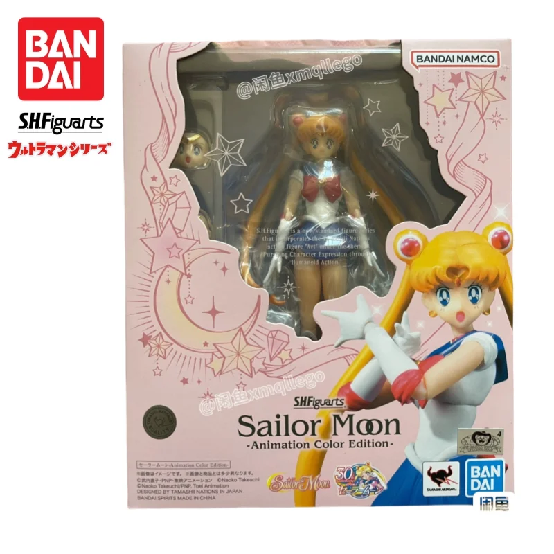 

В наличии: Новая оригинальная фигурка Bandai S.H.Figuarts Сейлор Мун Цукино Усаги в коробке. Коллекционная аниме-фигурка.