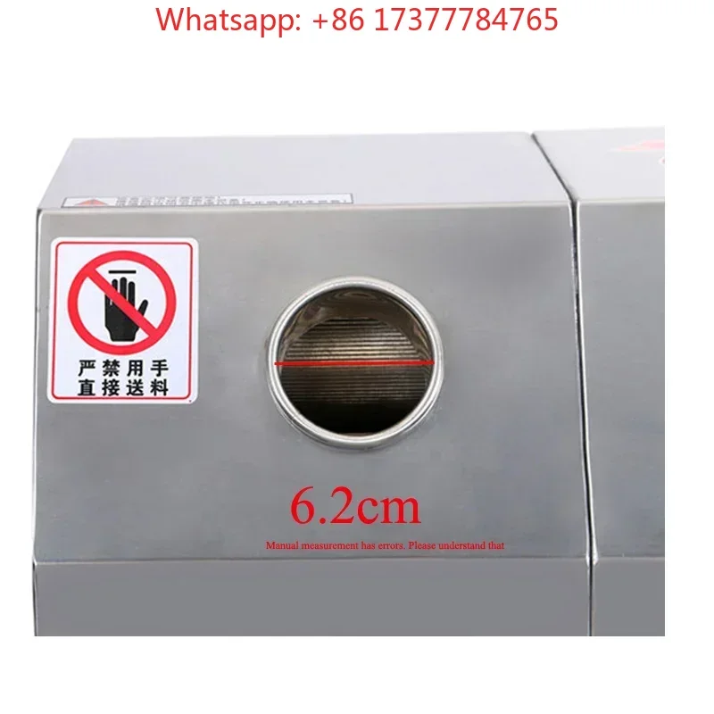 Stainless Steel Multi-purpose Commercial Sugarcane Juice Machine Sugar Cane Juice Extractor Squeezer Sugarcane Juicer 350w 1pc