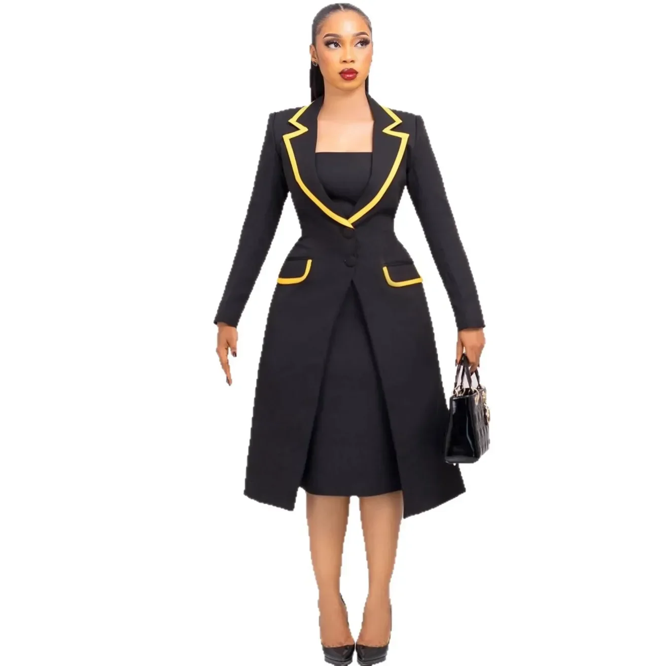 2 Piece Sets African Dresses for Women Autumn Fashion Dashiki Midi Dress Africa Clothes Dashiki Ankara Dresses Outfits