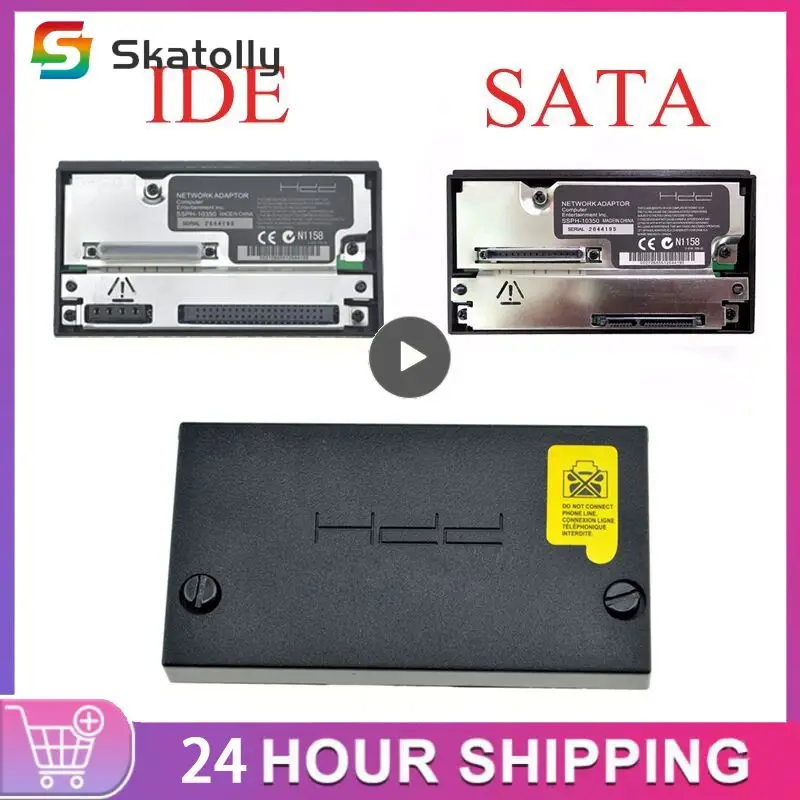 Sata Network Adapter Adaptor For PS2 Fat Game Console IDE Socket HDD SCPH-10350 For 2 Fat Sata Socket