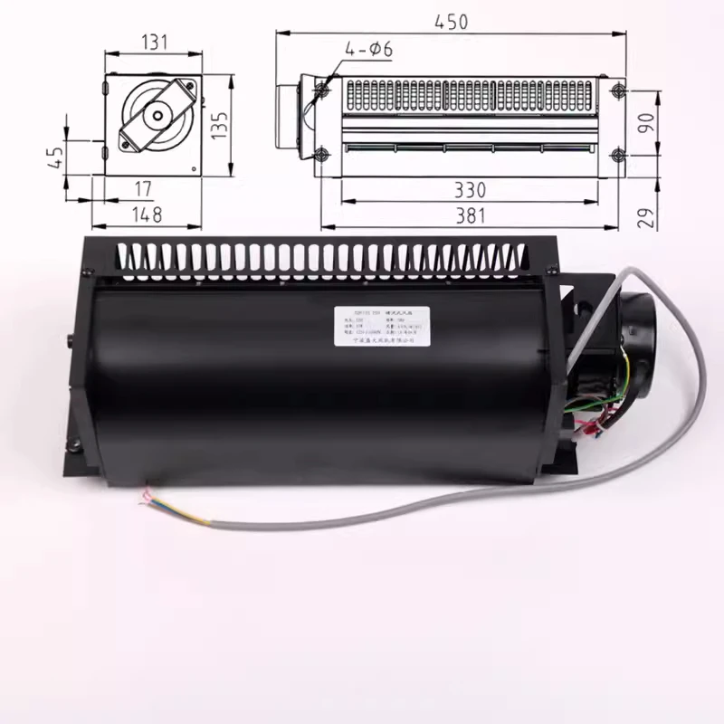 Elevator Parts Horizontal fan FB-9B-330 ZQF-330 200 Lift Accessories