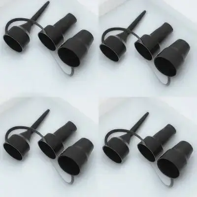 

4pcs Inflatable Pump Inflator Replacement Plastic For Air Bed Mattress Durable High-Class Material Connector Travel Use
