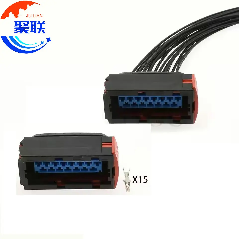 

1Set 15Pin 144980-1 Auto Wiring Plug Car Electrical Connector Cable Plug With Pin 965999-1 965999-2 927766-3 964273-1 927766-1
