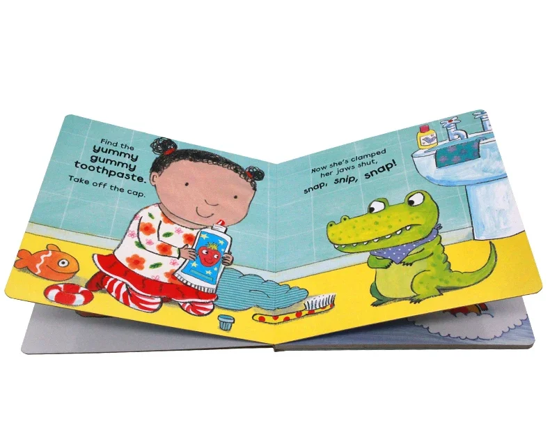 How to Brush Your Teeth with Snappy Croc, Children's books aged 3 4 5 6, English picture books, 9781782953951