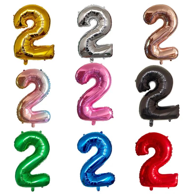 مُقيّم شامل لبالون الرقم 2 بحجم 32 بوصة: أفضل خيار للاحتفالات المميزة