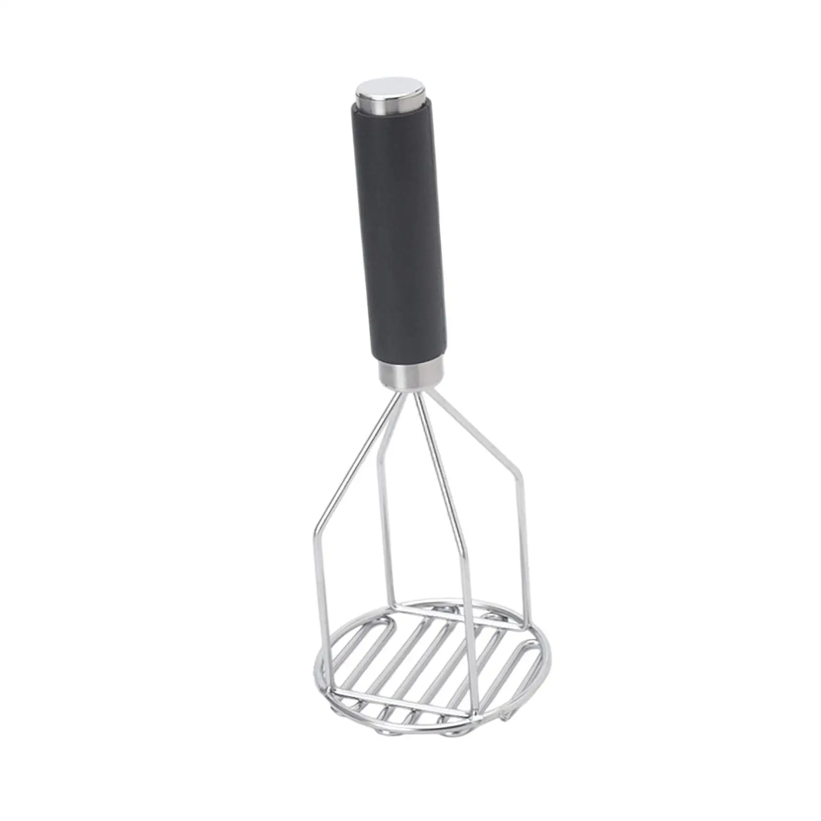 Potato Masher Manual Press Kitchen Tool Bean Masher Multifunctional Garlic Masher Stainless Steel Wire Masher Hand Smasher