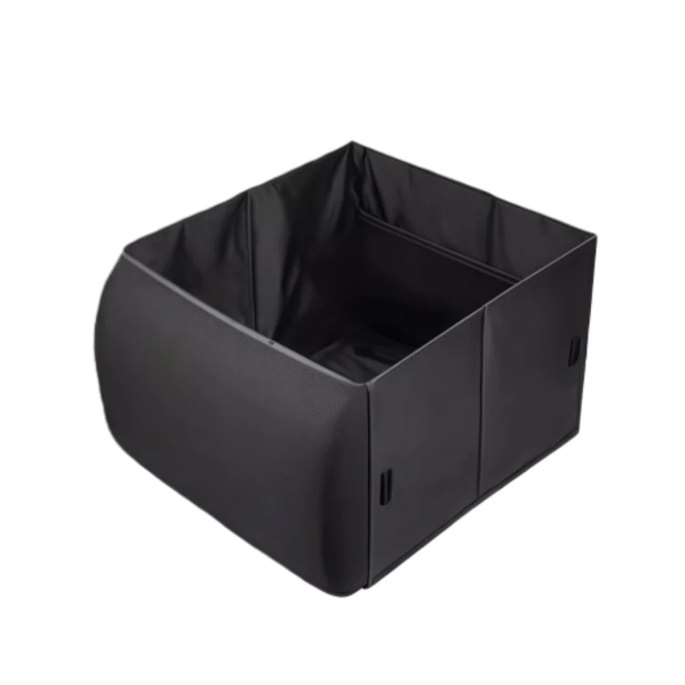 

2-in-1 Car Storage Box Lumbar Cushion Foldable Rectangle Car Lumbar Support Cushion Large Capacity Comfort Car Back Cushion