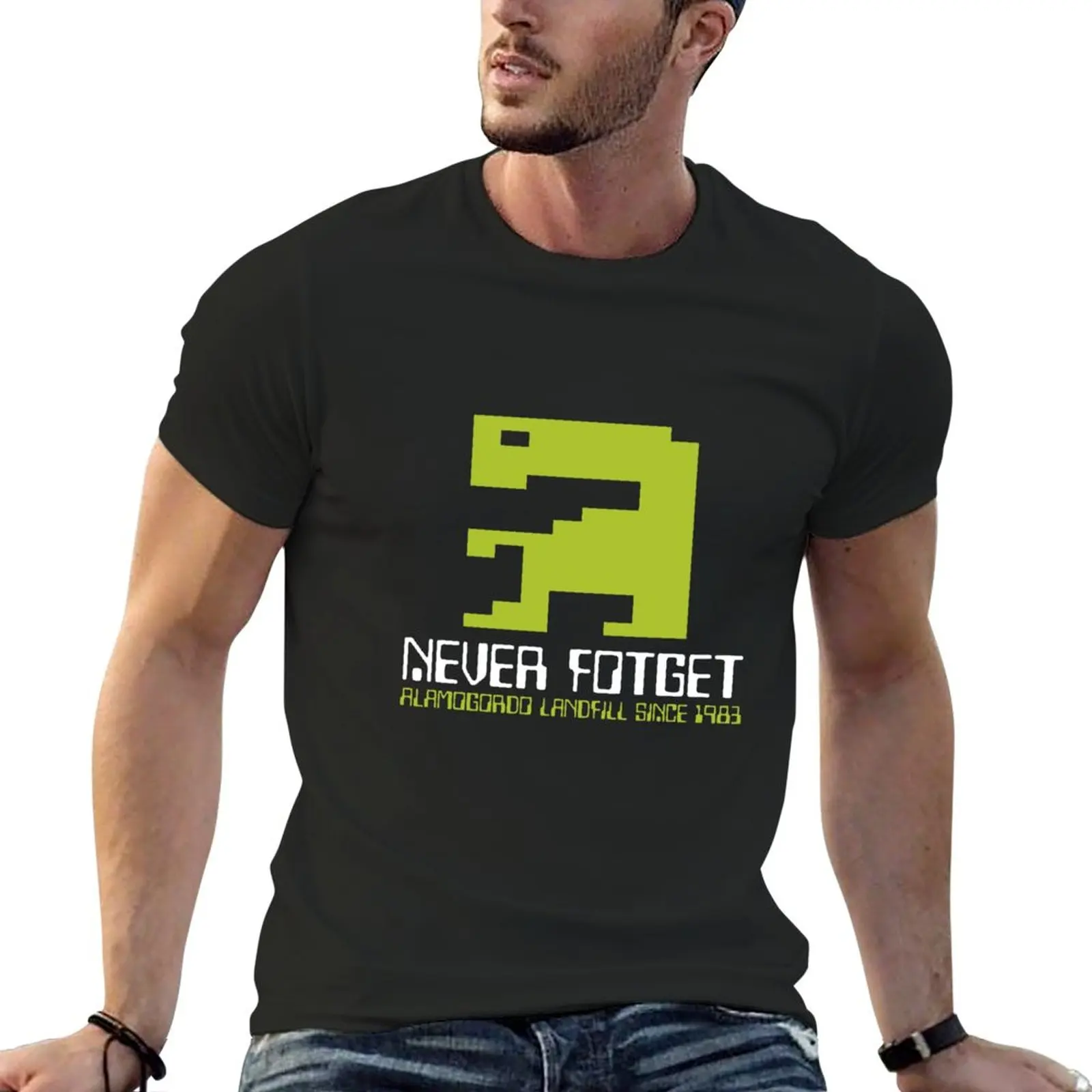 

New E.T. (Never forget) 1983 - Video Game Legend (Ver. 1) T-Shirt aesthetic clothes plus size t shirts men graphic t shirts