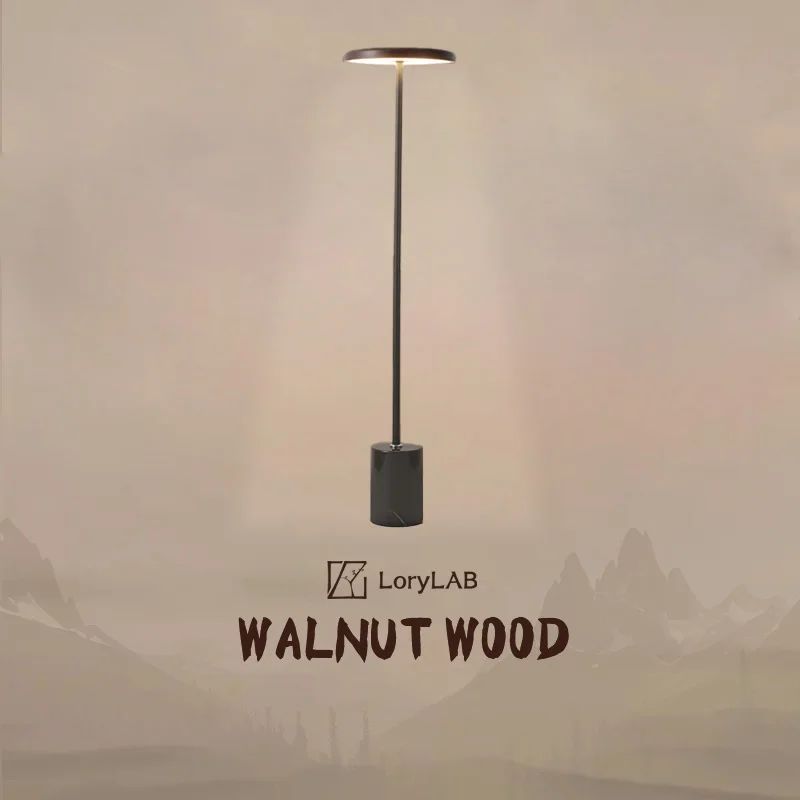 

Скандинавский современный креативный дизайн Торшер Гостиная Прикроватный вертикальный светильник Роскошный стиль из цельного дерева Светодиодный минимализм Домашний декор