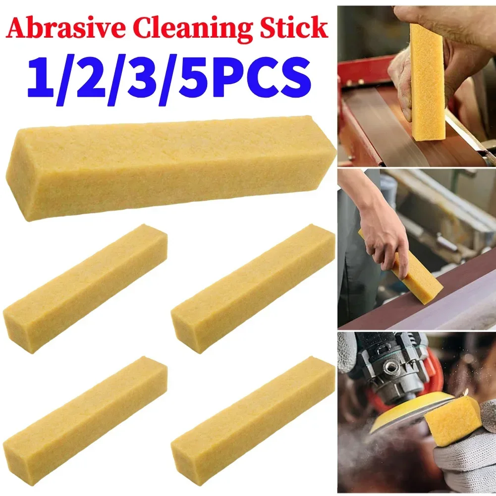 

1-5Pc Cleaning Eraser Stick For Abrasive Sanding Belt Sanding Disc Rubber Cleaning Eraser Woodworking Eraser Block Abrasive Tool