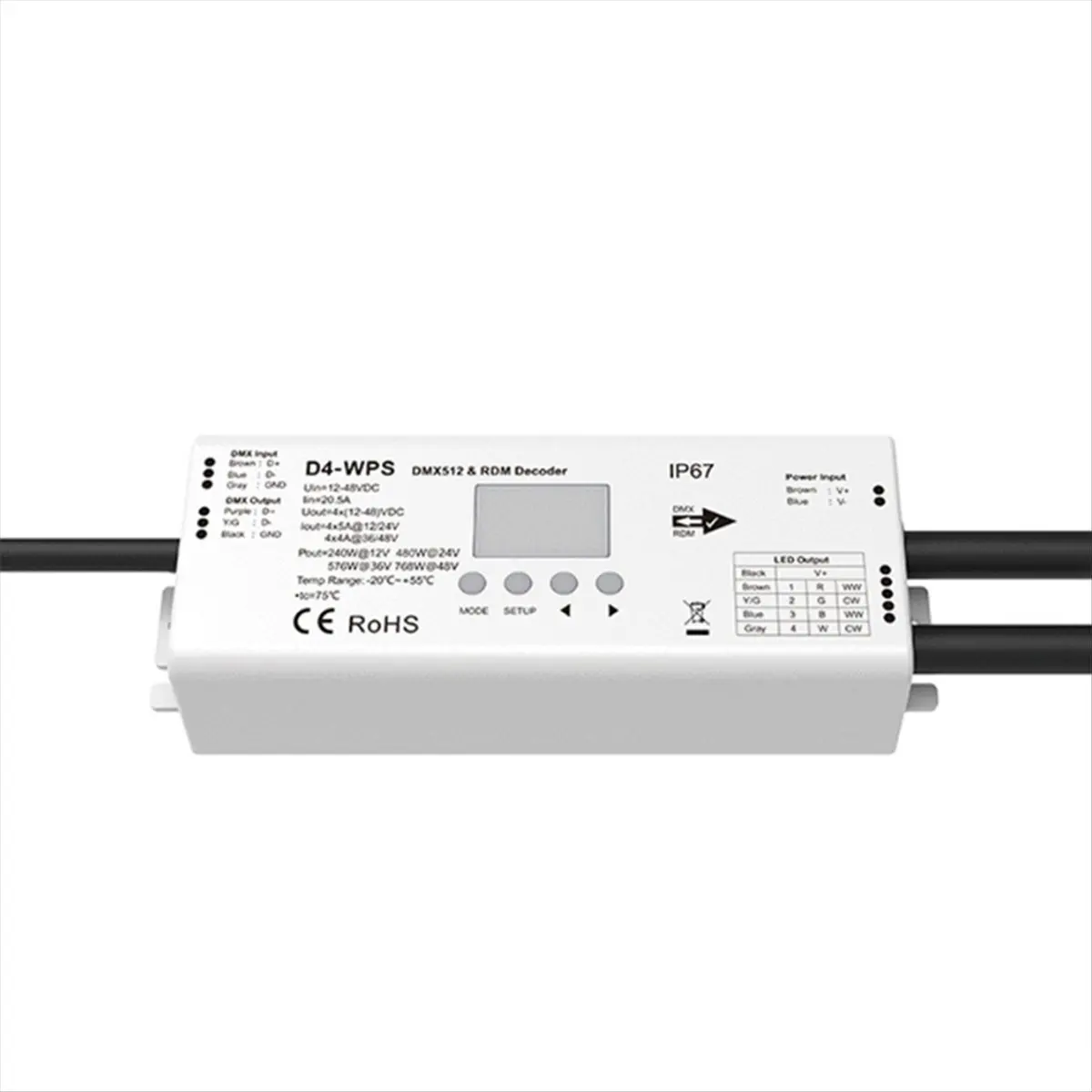 DA4-WPS DMX512/RDM …