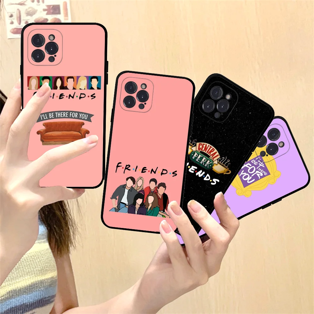 

F-Friends Tv Show Mousepad For IPhone 16 15 14 11 12 13 Mini Pro XS Max Cover 6 7 8 Plus X Funda Shell