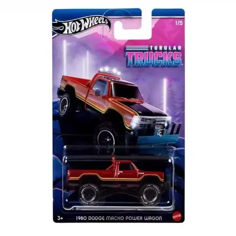 Hot Wheels Car Model Trucks Gdg44 Tublar Collectible Metal Diecasts Toy Decoration Model Children Toys Birthday Gift Kids Toys