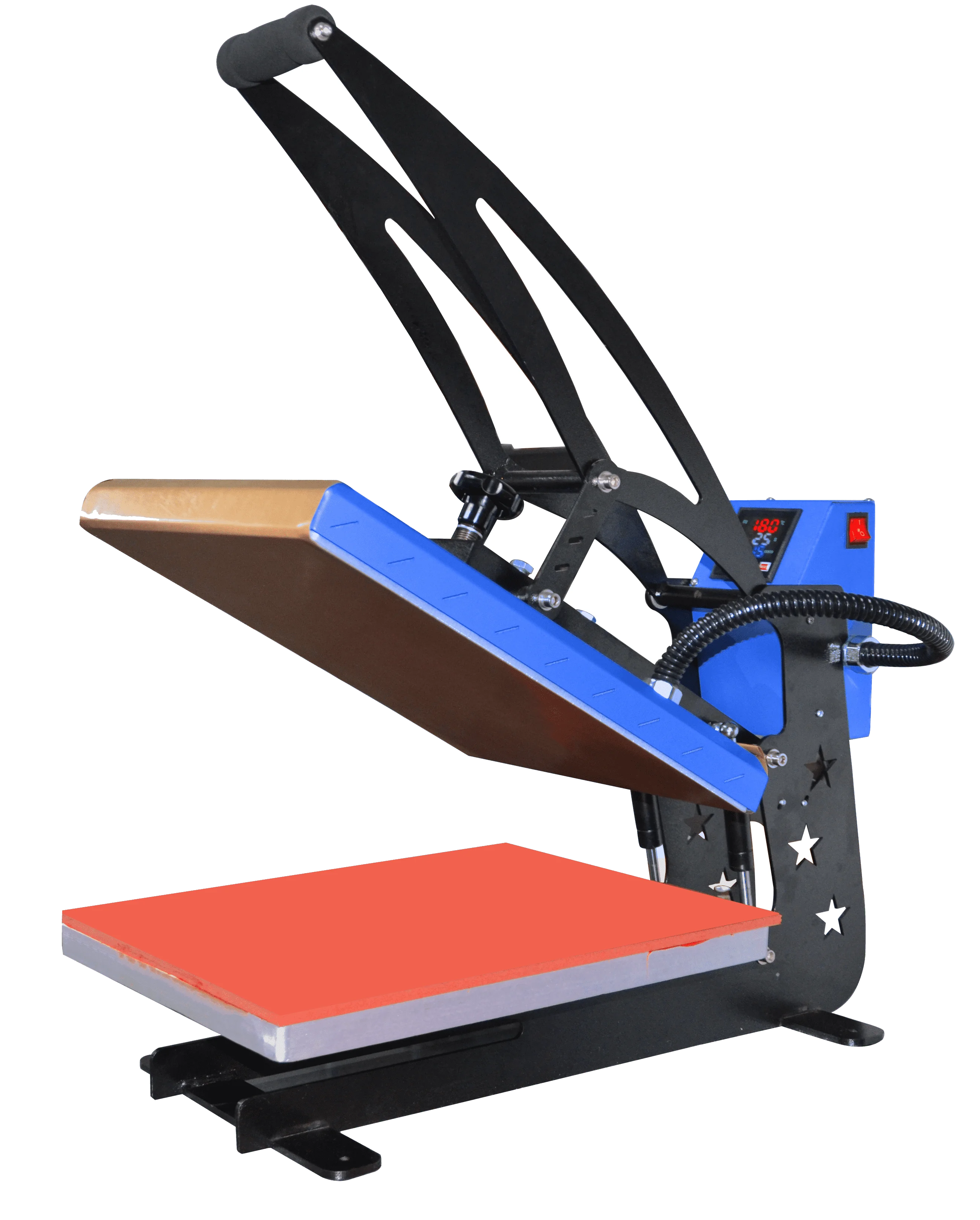 40x60 Manual & Auto Open Heat Press Machine, T-Shirt Printing Sublimation Heat Press for Heat Transfer Projects