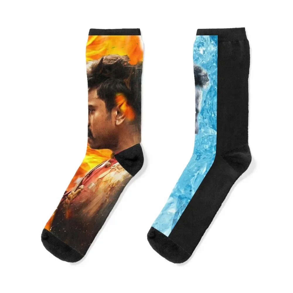 

rrr full movie RRR Poster Socks Hiking boots retro FASHION warm winter Men Socks Women's