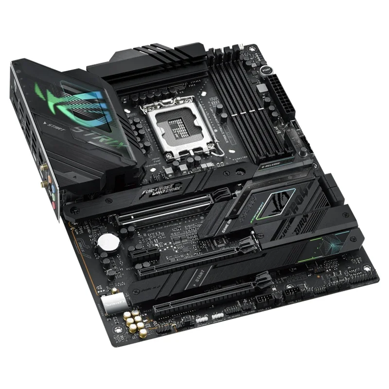 ASUS ROG STRIX Z790-F GAMING WiFi 6E LGA 1700 Intel 13Th & 12Th Gen ATX Gaming Motherboard 16 + 1 Staças de Alimentação DDR5 4xM.2 Slots PCIe