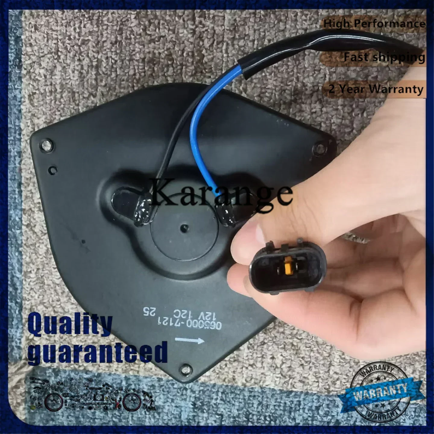 

High Quality New 065000-7121 0650007121 MB878162 For Toyota Mitsubishi Radiator and Condenser Cooling Fan Motor Air BLOWER MOTOR