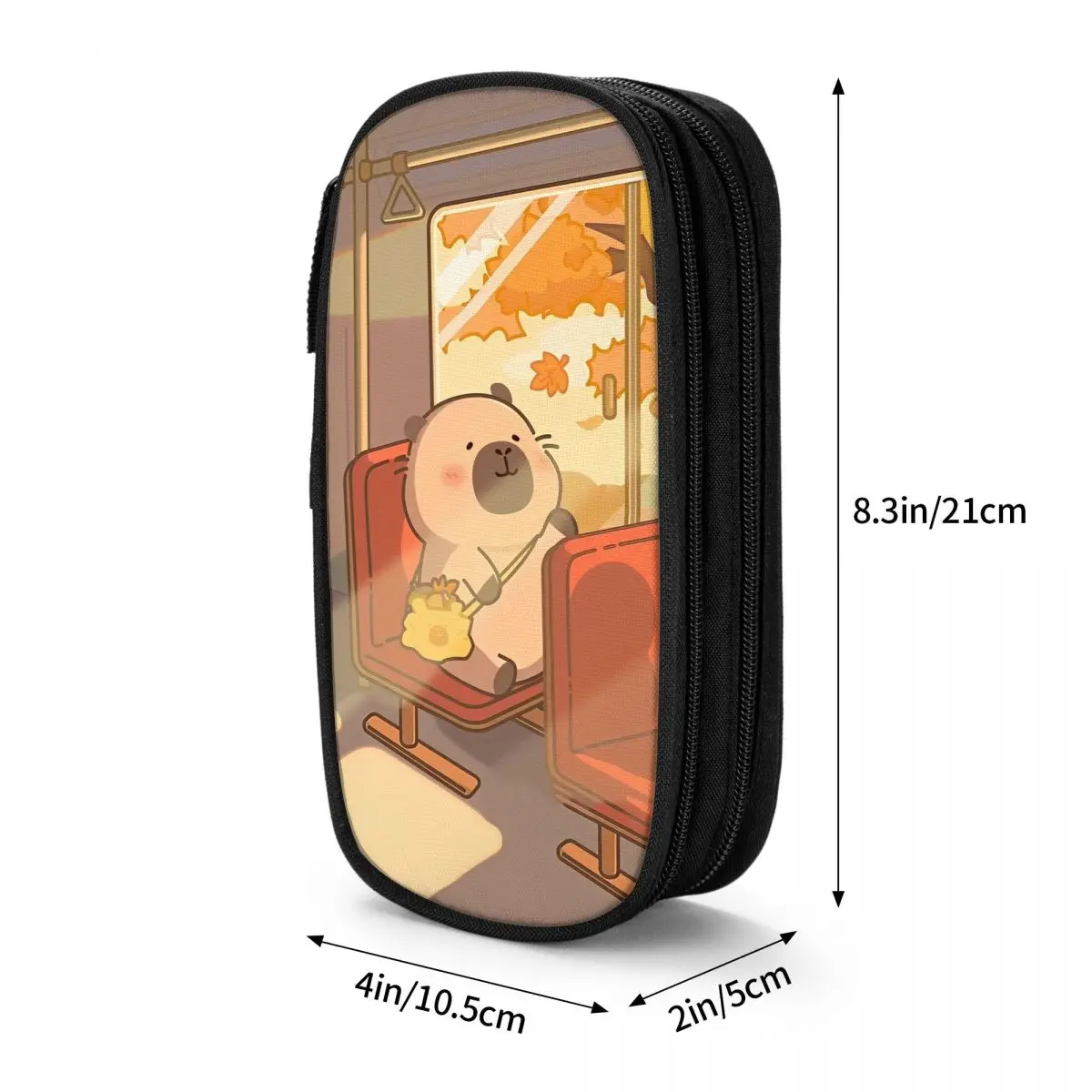 Capibara Lovely Nap Pencil Case School Pencil Cases Zipper Child Fashion College Pencil Box School Stationery