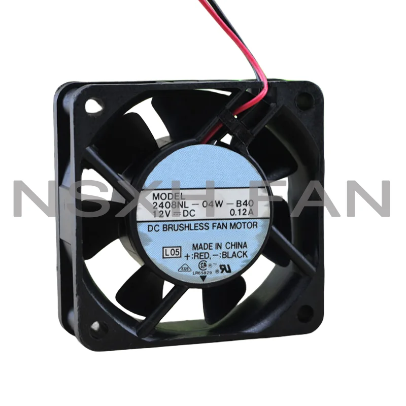 FAN 2408NL-04W-B40 6020 6 CM 12V BALL FAN