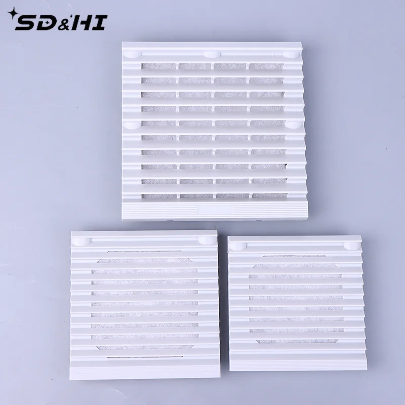 801/802/803 Lüftungsfilter-Set EC 115 V/230 V oder DC 12 V/24 V Lüfter, wasserdicht, staubdicht, für Gehäuse, Schränke