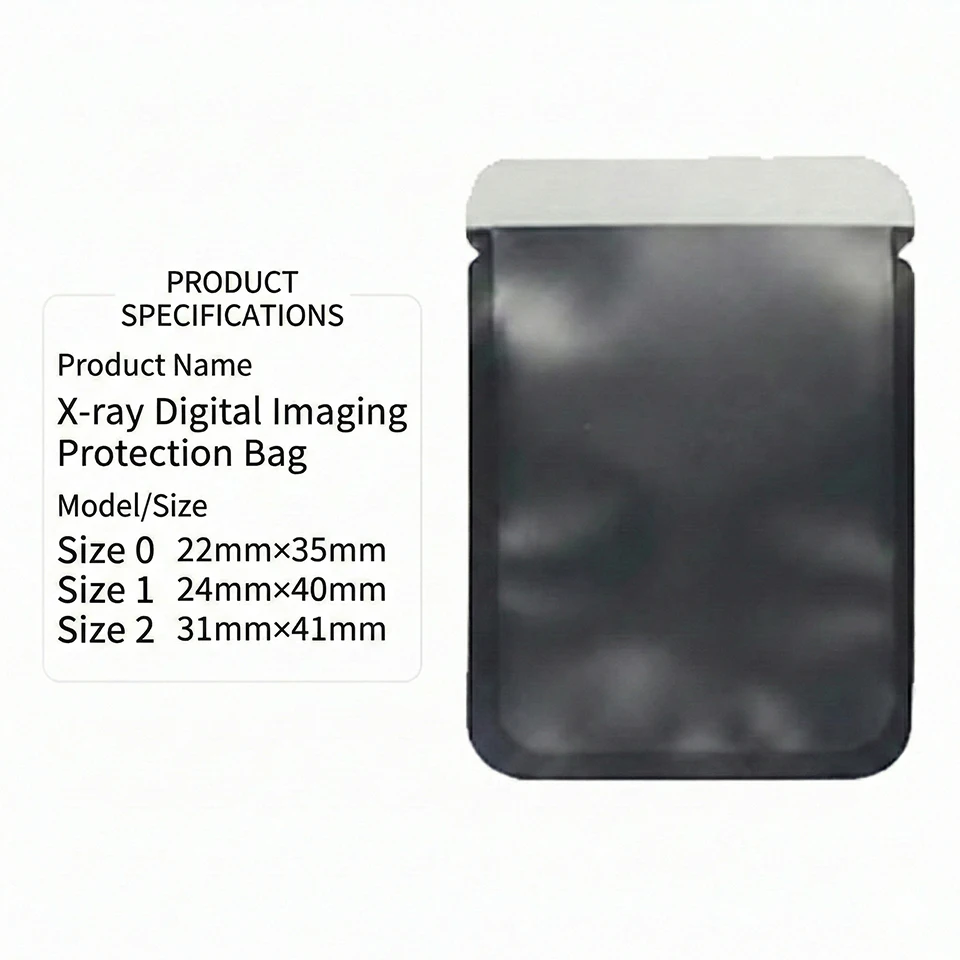 

Dental X Ray Digital Imaging Protective Bag Film Pouch for PSP Plate Intraoral Imaging Use Protective Bag for Phosphor Plate
