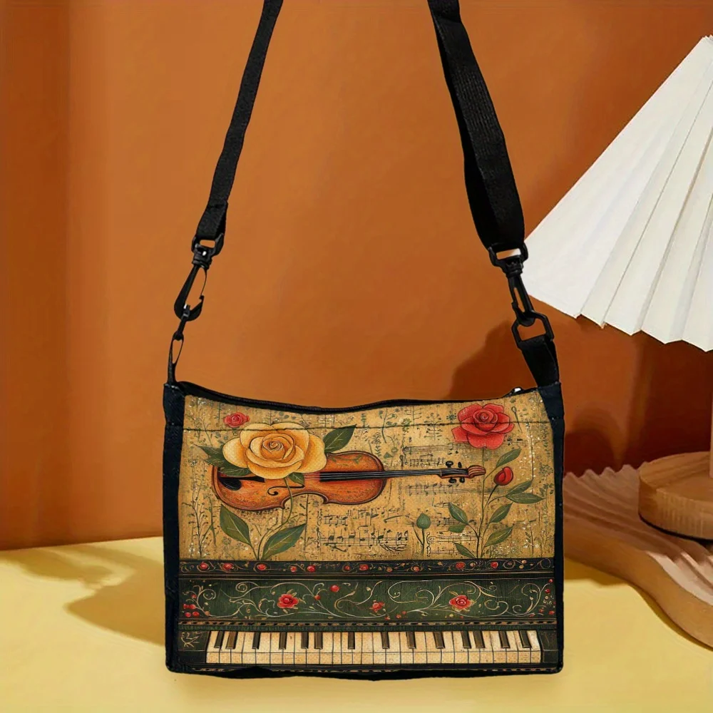 

Butterfly Watercolor Stylish Unique Shoulder Bag Design Brings A Spring-like Fresh Atmosphere, Crossbody Bag
