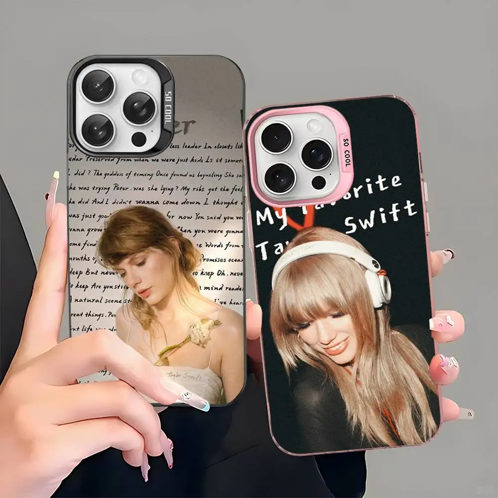 T-Taylor-TTPD-S-SwiftS Phone Case For iPhone 16 15 14 13 12 11 17 Pro MAX Plus Pro Matte Shockproof Cover view 4