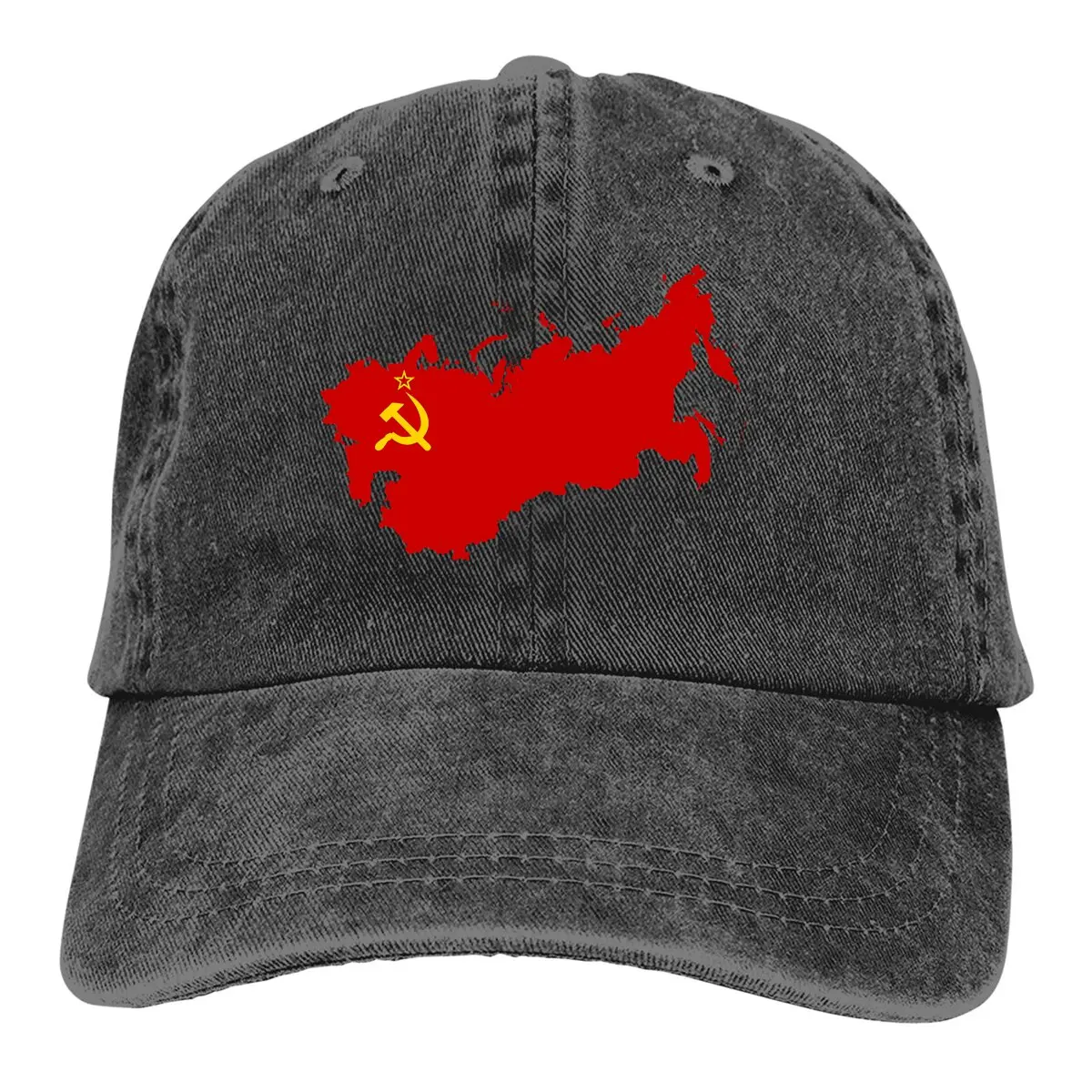 Flag of Soviet Union Baseball Caps Peaked Cap Russian USSR CCCP Sun Shade Hats for Men