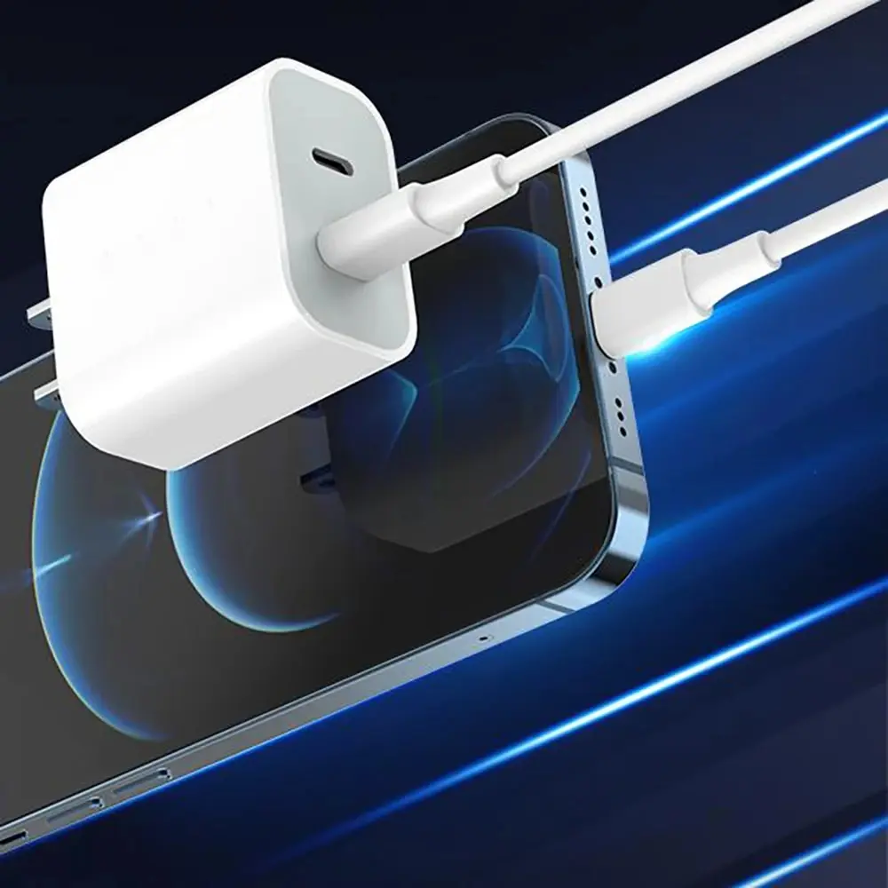 شاحن الهاتف المحمول USB من النوع C شحن سريع، محول صناعة Apple iPhone 15 14 13 Pro، السياحية، PD 20W