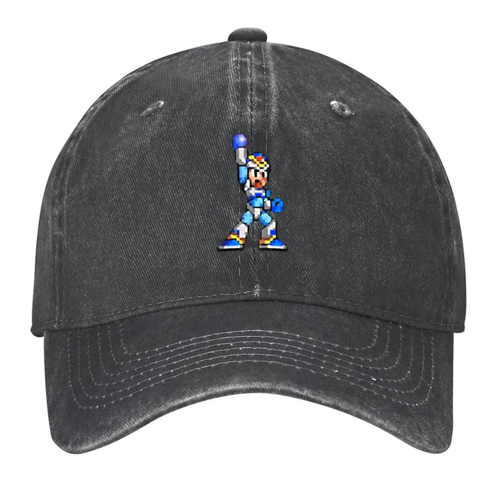 

Mega Man X - Victory! Baseball Cap Hat Man For The Sun New Hat custom Hat Beach Outing Women's Hats Men's