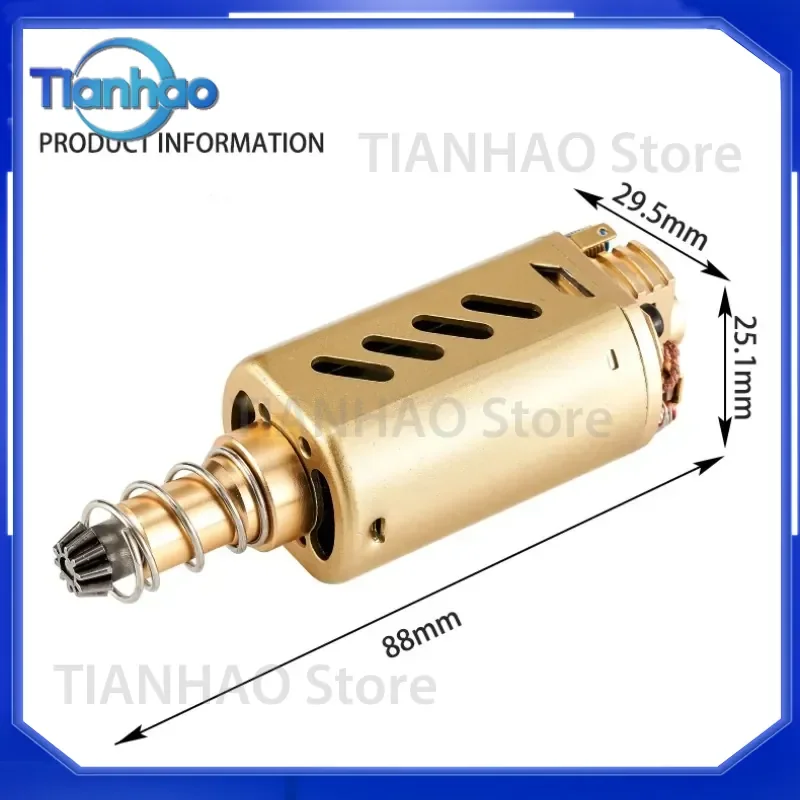 High Torque Motor for 480 Local Tyrant Gold Long Shaft DC11.1V 38000 RPM