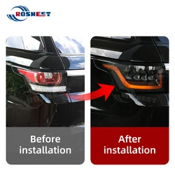 For Land Rover Range Rover Sport L494 2014 2015 2016 2017 2018 2019 2020 2021 2022 Tail Light Rear Signal Lamp Car Accessories