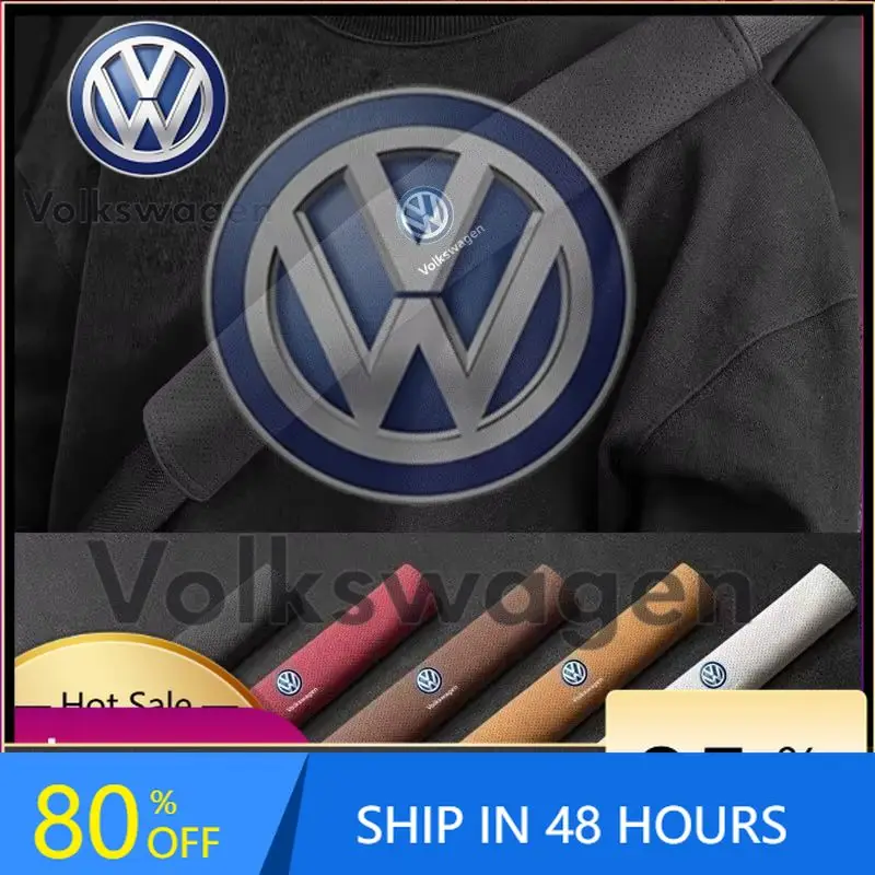 

Наклейка на автомобиль 2026: Горячая новинка! Декоративные накладки для VOLKSWAGEN VW, 33 см, 2 шт. Защитные накладки на ремни безопасности для Volkswagen Pa