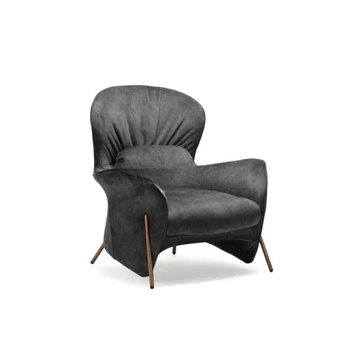 

Light Luxury Single Sofa Leisure Lazy Bone Chair Simple Modern Nordic Italian Living Room Bedroom Balcony Chair