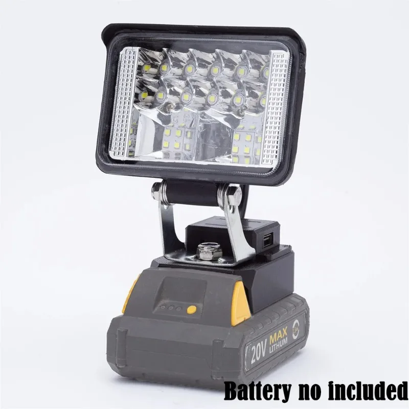 Wireless LED Work Light for DEKO 20V Lithium Battery Portable Outdoor Lamp work lantern (Not include battery)