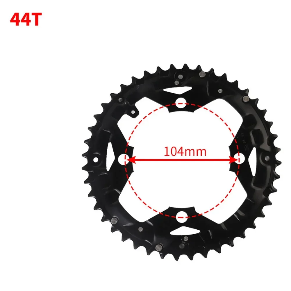 64/104BCD Narrow Wide Bike MTB Chainring Single Tooth Chain Ring 22T 32T 42T 44T Tooth Plate For 7/8/9/10/11 Speed Bicycle Parts