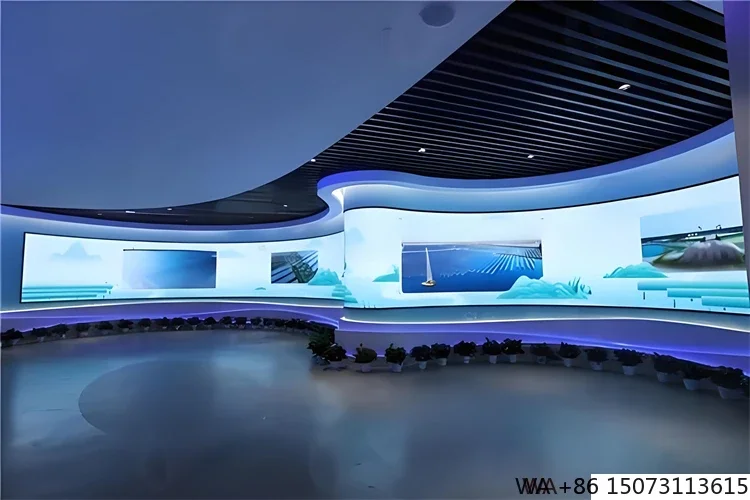 

Гибкий светодиодный экран P1.86 для помещений, настенный, для видеорекламы в магазинах и торговых центрах, хит продаж