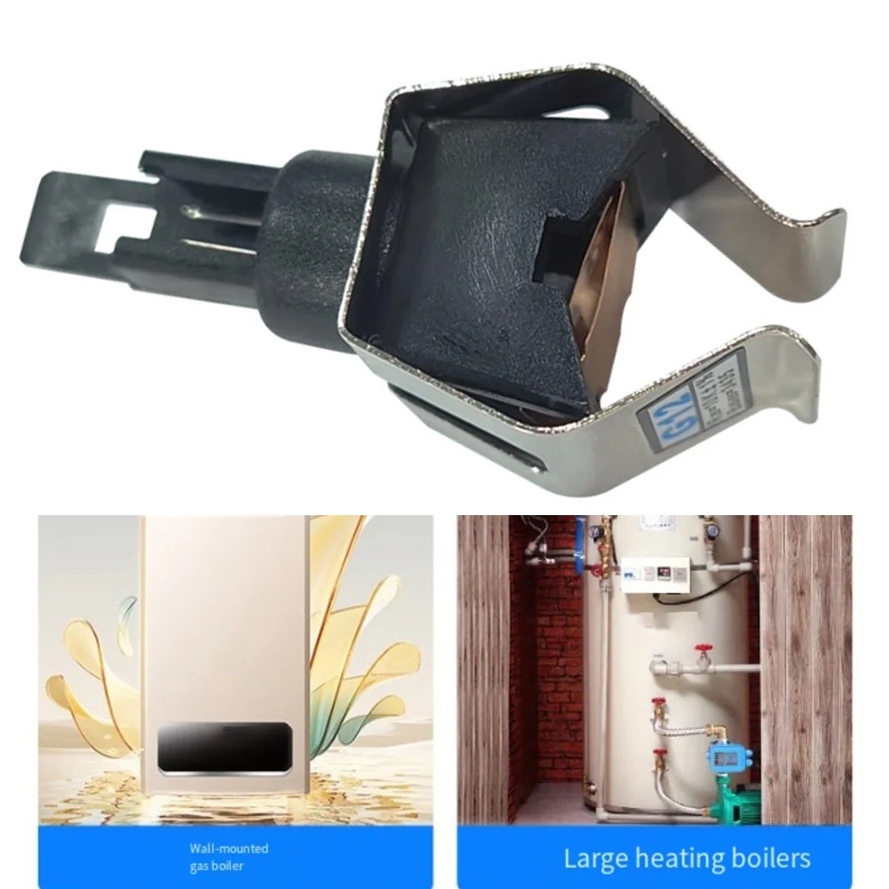 G/12 10K Pipe Clamp Temperature Sensor Probe For Wall Mounted Boiler Heating Furnace System Accu/rate Thermistor